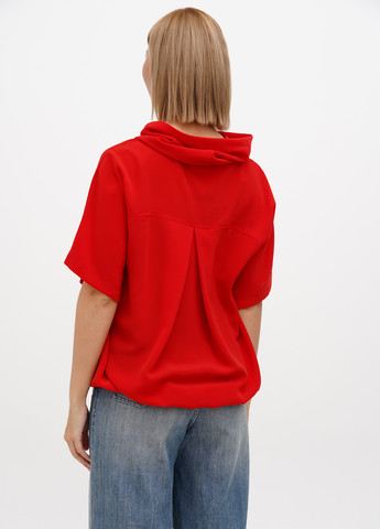 Красная блуза Sassofono Club