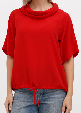 Красная блуза Sassofono Club