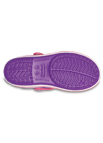 Фиолетовые пляжные сандалии Crocs