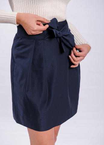 Темно-синяя кэжуал однотонная юбка Wear Me мини