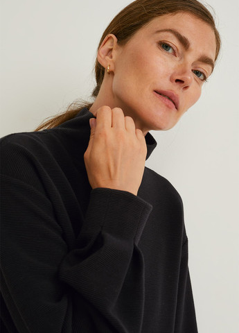 Чорно-білий демісезонний светр C&A