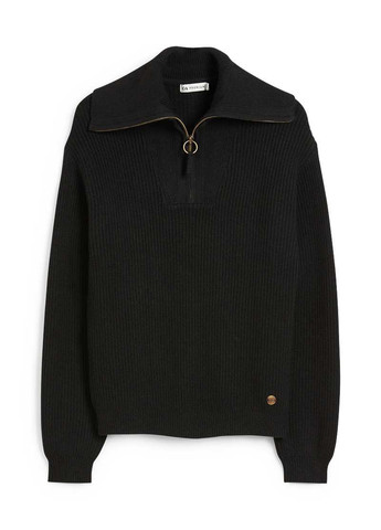 Черный демисезонный свитер C&A