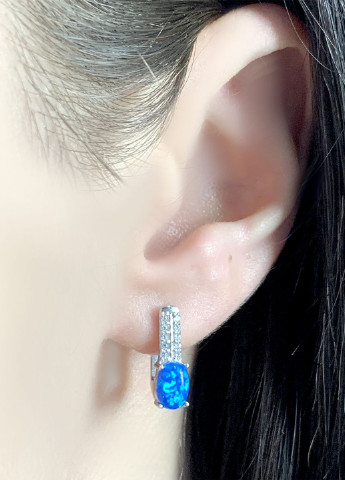 Сережки Silver Flame (164343068)