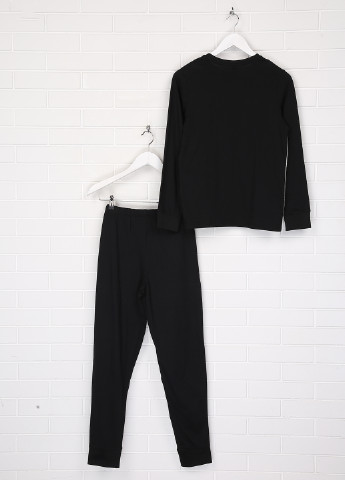 Чорний демісезонний костюм (лонгслів, брюки) брючний C&A