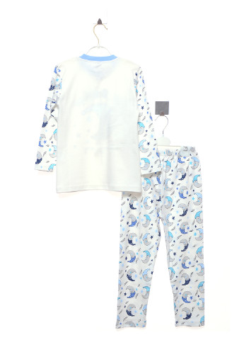 Молочная всесезон пижама (лонгслив, брюки) Vitmo baby
