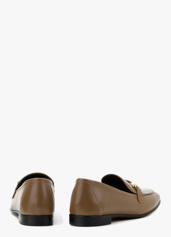 Le'BERDES Туфлі лофери хакі з натуральна шкіра, україна — демісезон (322646300)