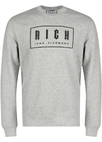 Серый демисезонный свитшот John Richmond