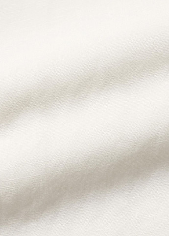 Белое кэжуал платье рубашка Uniqlo однотонное