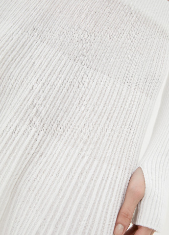 Белая кэжуал однотонная юбка Sewel плиссе