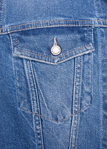 Синий женский жакет Gas однотонный - демисезонный