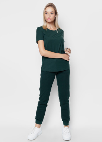 Темно-зеленые спортивные демисезонные джоггеры брюки Arber Woman