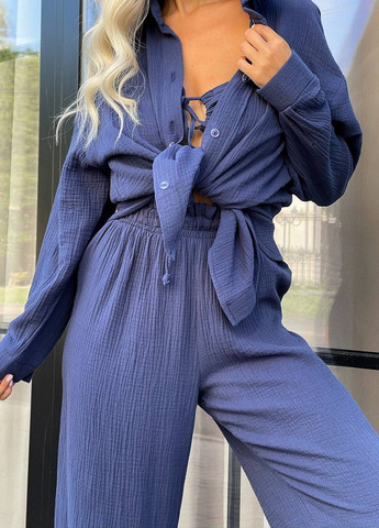 Костюм (топ, сорочка, штани) NOVA VEGA (346420847)