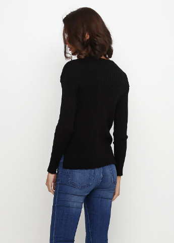 Чорний демісезонний пуловер пуловер The Best Elegant