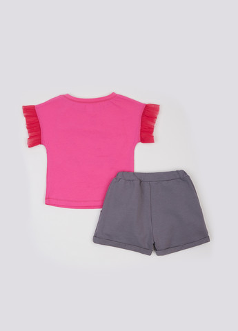 Комбинированный летний комплект (футболка, шорты) Ляля