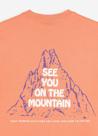 Оранжевая футболка H&M