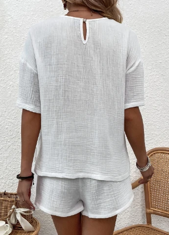 Костюм (футболка, шорти) SHEIN (311528046)