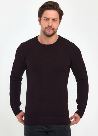 Темно-бордовый демисезонный свитер джемпер Trend Collection