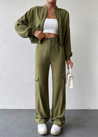 Костюм (бомбер, брюки) SHEIN (324434694)