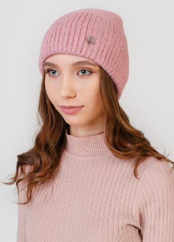 Ангнорова зимова тепла жіноча шапка без підкладки 330243 Merlini (254281129)