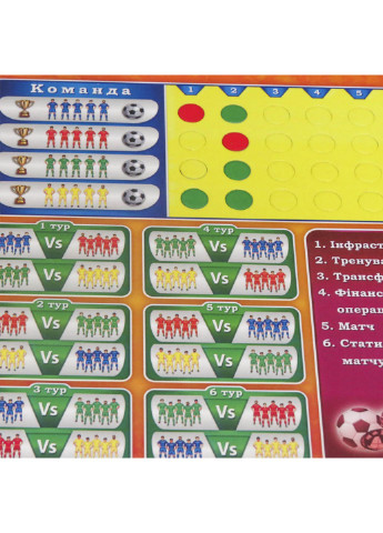 Игра настольная Футбольный клуб Artos Games (213485034)