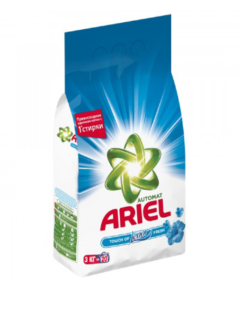 Порошок для белых тканей Touch of Lenor Fresh, 3 кг Ariel (132543282)