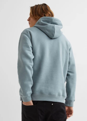 Худі фліс,сіро-блакитний, H&M (255847804)