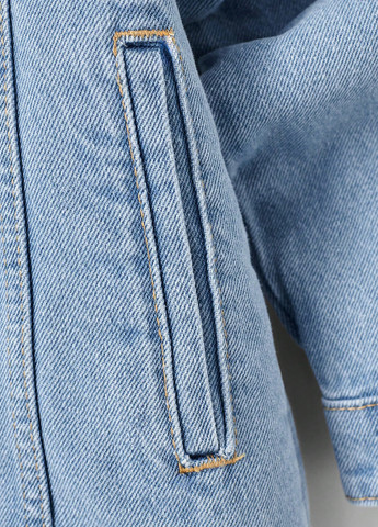 Голубая демисезонная куртка SHEIN