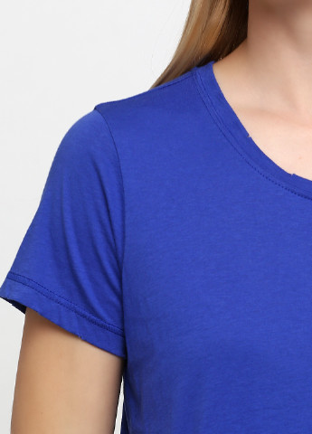 Синяя летняя футболка Desires