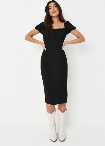 Чорна кежуал сукня Missguided однотонна