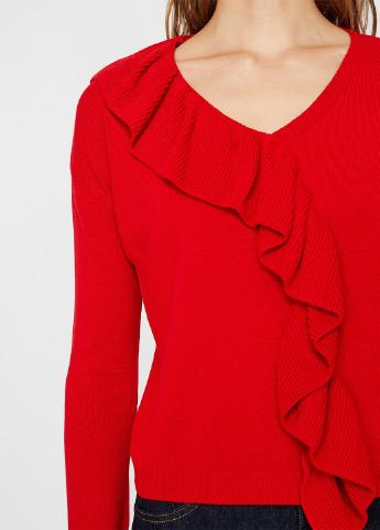 Червоний демісезонний пуловер пуловер KOTON