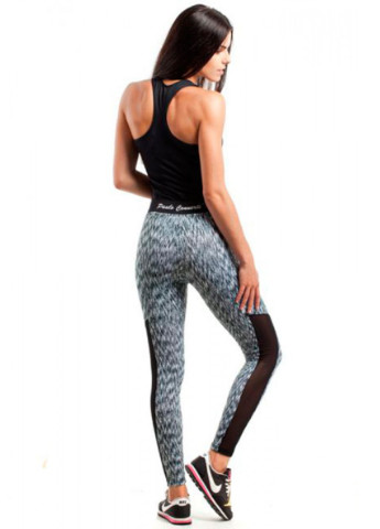 Лосины для фитнеса Active 58 серый/смешанный (t-258-col4) Paulo Connerti (208089068)