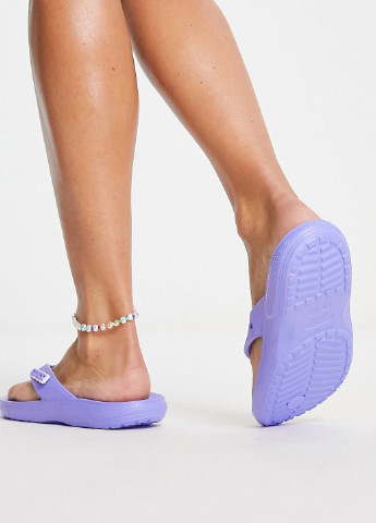 Фиолетовые пляжные вьетнамки Crocs