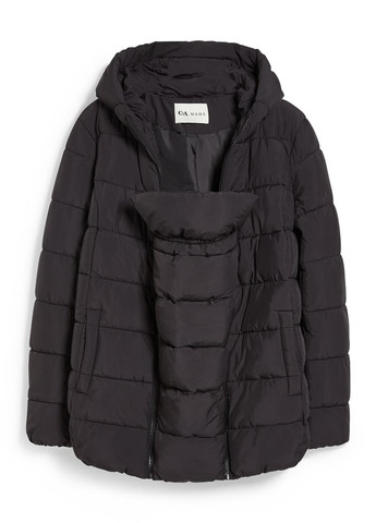 Темно-синяя зимняя куртка для кормящих C&A