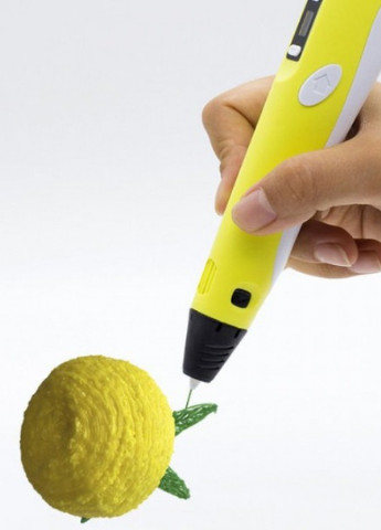 3D ручка для детей c LCD дисплеем температуры и набором разноцветного пластика No Brand (251455970)