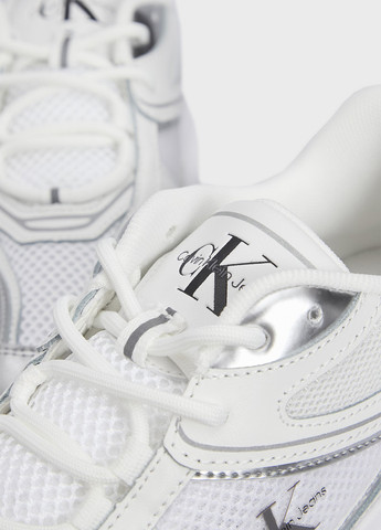 Кроссовки Calvin Klein Jeans серебряные демисезоны (328213881)