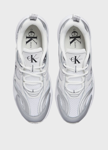 Кроссовки Calvin Klein Jeans серебряные демисезоны (328213881)