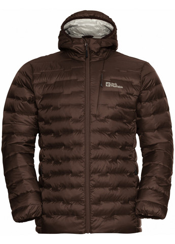 Коричневий демісезонний Пуховик Jack Wolfskin