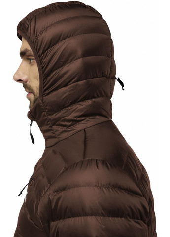 Коричневий демісезонний Пуховик Jack Wolfskin