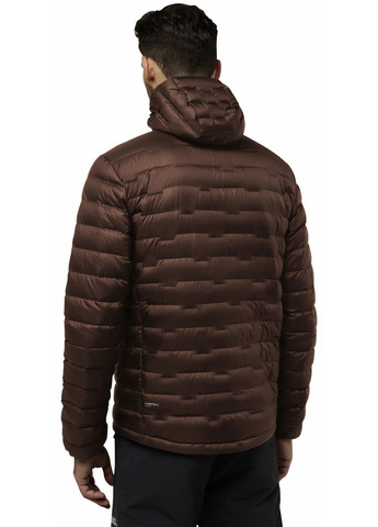 Коричневий демісезонний Пуховик Jack Wolfskin