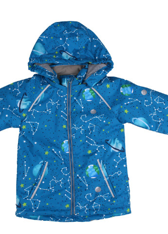 Голубая демисезонная куртка Snowgenius