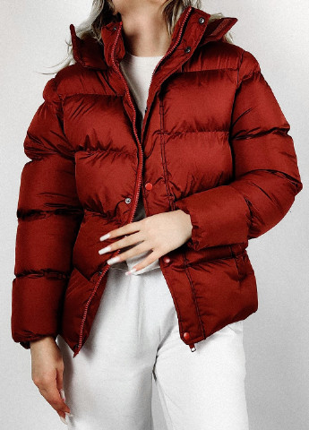Терракотовая зимняя куртка PrettyLittleThing