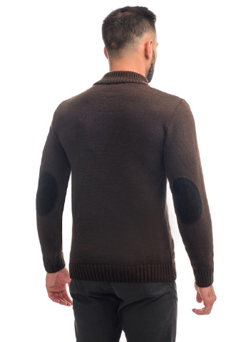 Коричневый демисезонный свитер SVTR