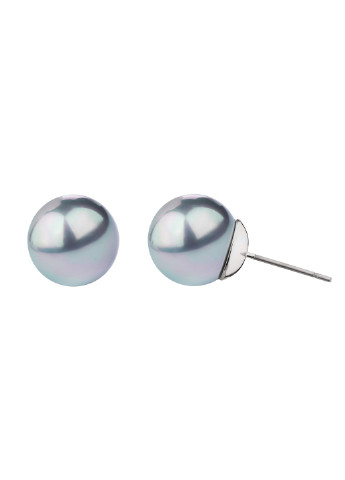 Сережки гвоздики з перлами Sincera (210062871)