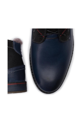 Темно-синие зимние черевики for men sm-187 Lasocki
