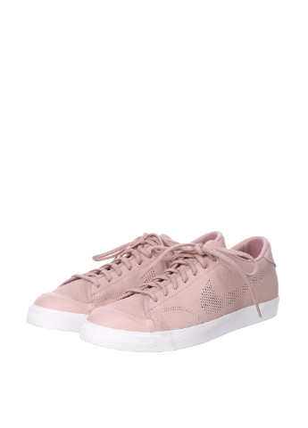 Светло-розовые демисезонные кроссовки Nike