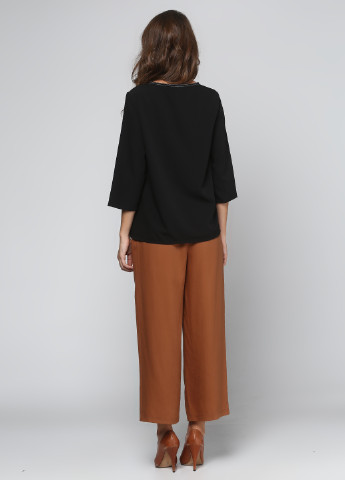 Светло-коричневые кэжуал демисезонные брюки Marks & Spencer
