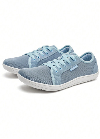 Серо-голубые демисезонные кроссовки SHEIN