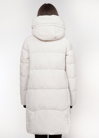 Молочна зимня куртка куртка-пальто Peercat