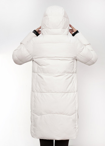 Молочна зимня куртка куртка-пальто Peercat