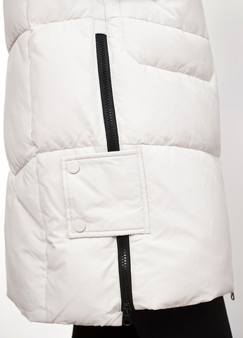 Молочна зимня куртка куртка-пальто Peercat